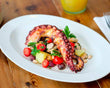 Grilled Octopus with Seasonal Veggies