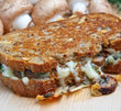 Sauteed Mushroom Mozzarella Truffle Oil Sandwich